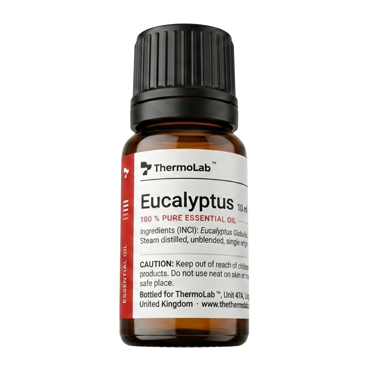 ThermoLab pure eucalyptus essential oil 10ml – 100% Eucalyptus globulus for steam sauna aroma pot