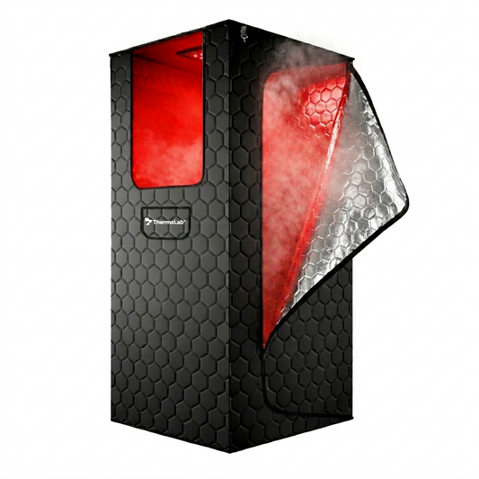 ThermoLab AuraCore™ 6FT Pro Portable Home Steam Sauna