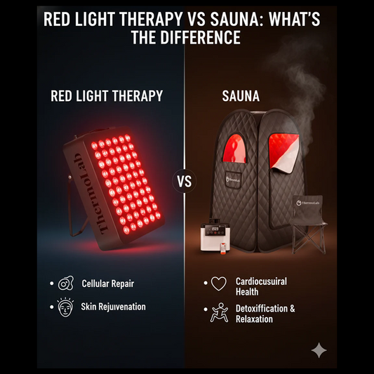 Red Light Therapy vs Sauna: What's The Difference?