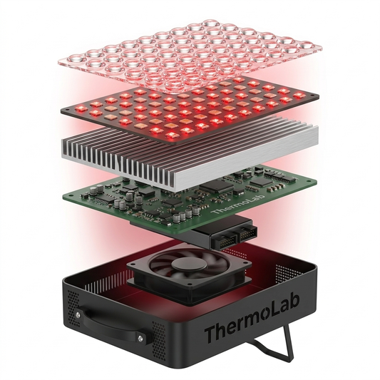 Best red light therapy panels UK 2026 comparison - ThermoLab Aura Pro