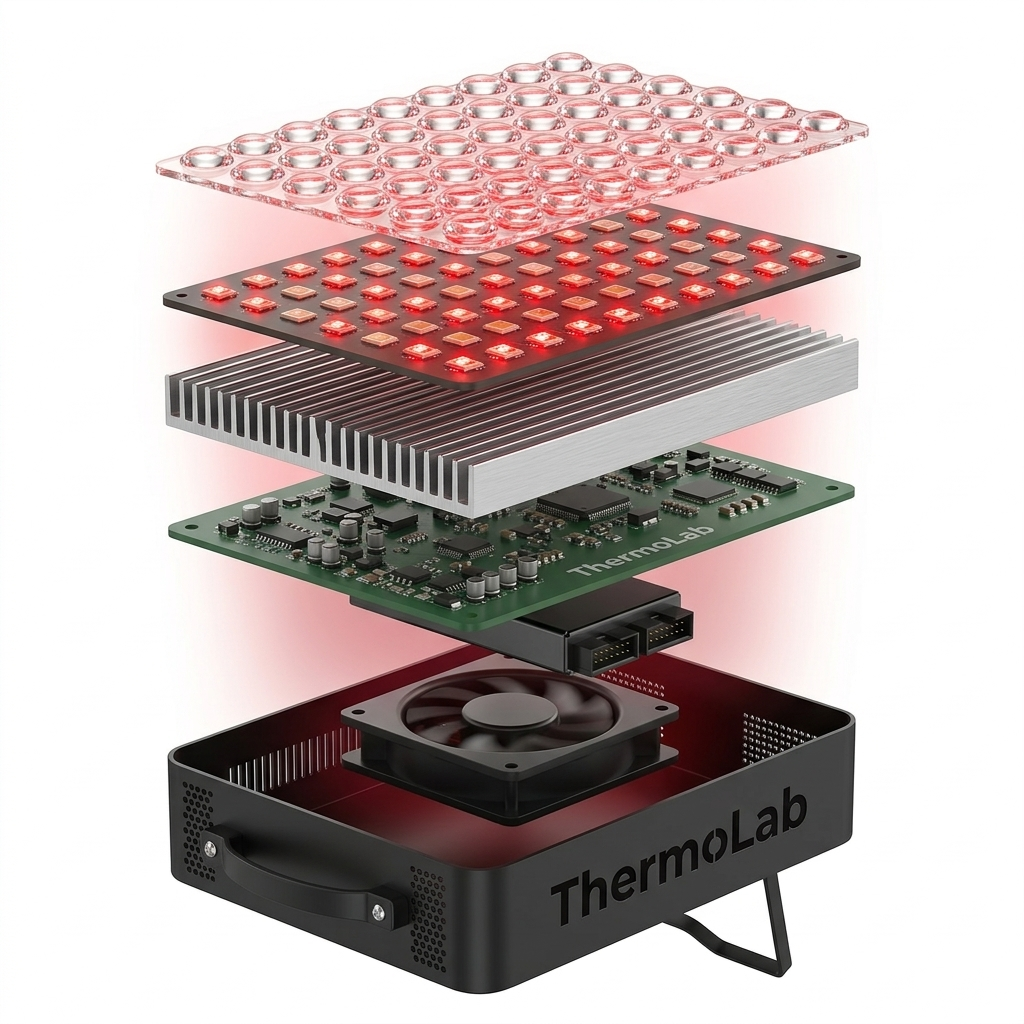 Red light therapy for back pain UK - 850nm near-infrared penetration
