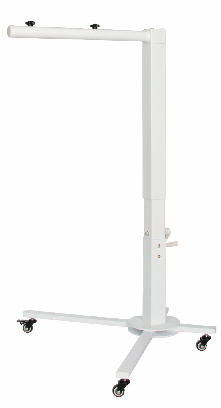 ThermoLab A Series Premium Floor Stand - white manual handle floor stand for all A Series panels