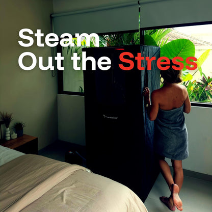ThermoLab 6FT Pro Portable Home Steam Sauna