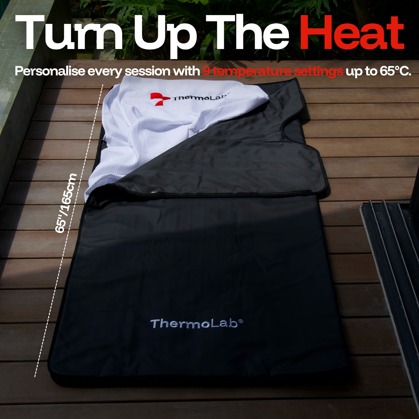 ThermoLab AuraCore™ Pro Infrared Sauna Blanket — Full-Body Heat Therapy at Home