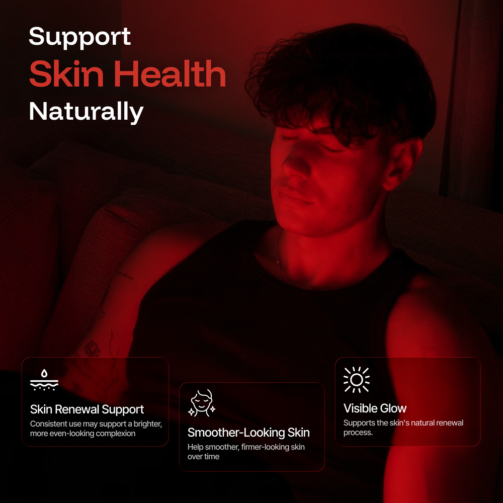 ThermoLab Auracell Pro red light therapy belt 24 x 12in – hands-free red and near-infrared light belt