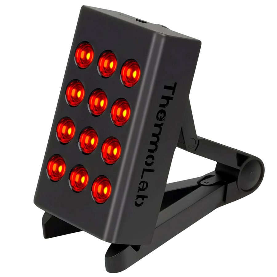 ThermoLab Aura™ Mini — Rechargeable Portable Red Light Therapy Panel