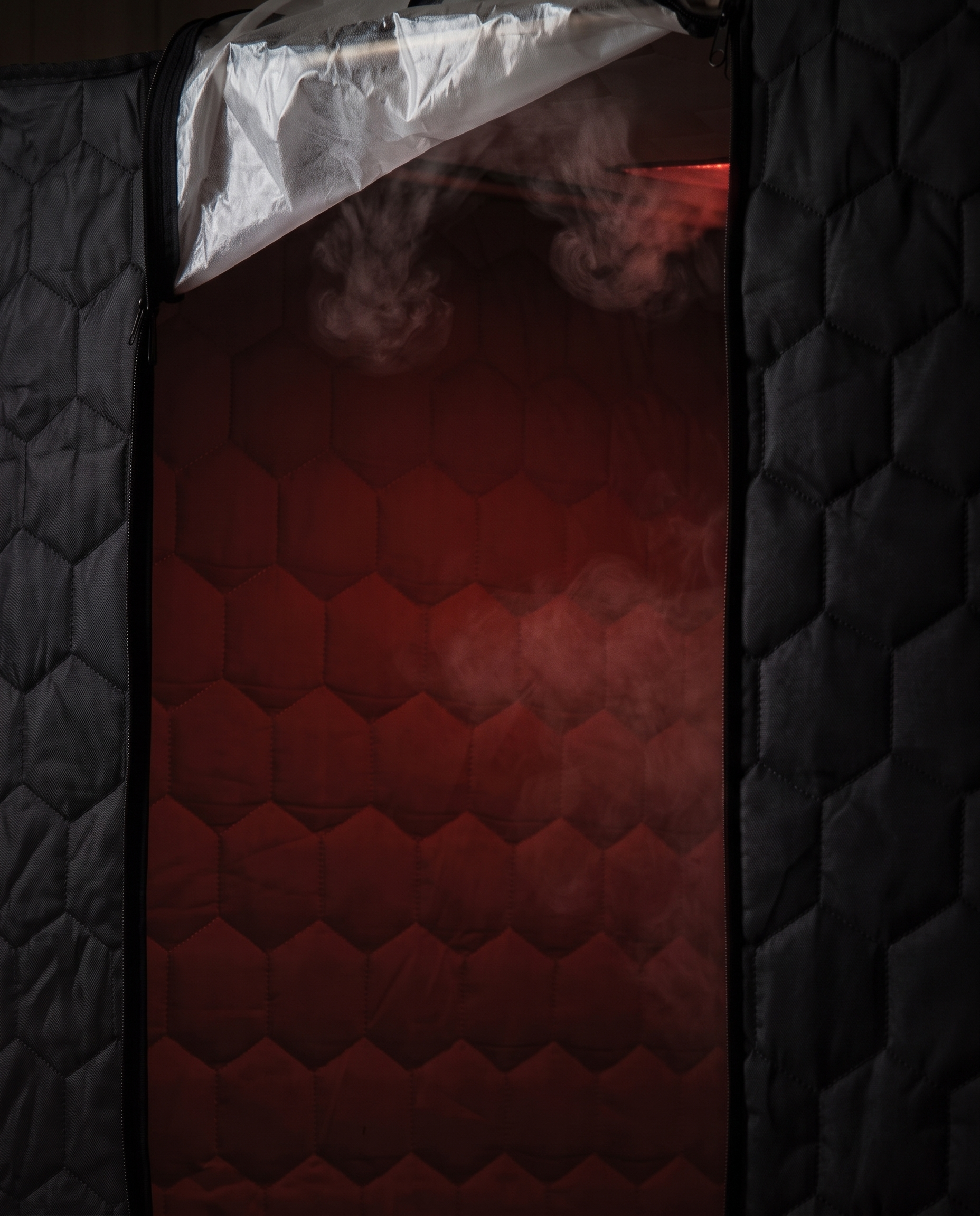 Zip-open ventilation window