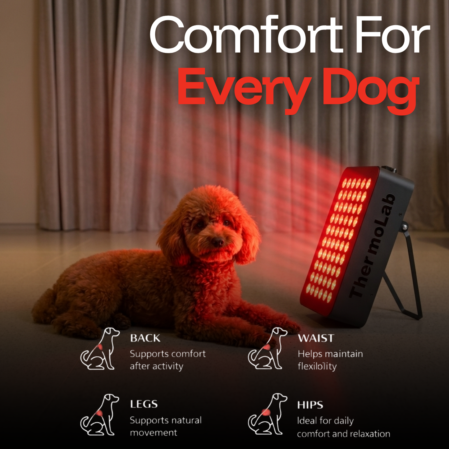 ThermoLab Aura™ Pro 300W Infrared LED Light Panel