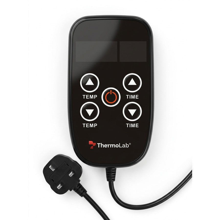 Hand-held controller with UK plug