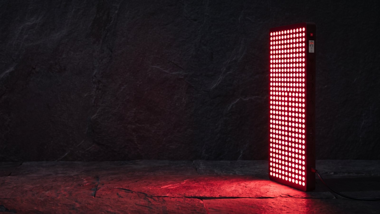 S Series LED rows glowing red