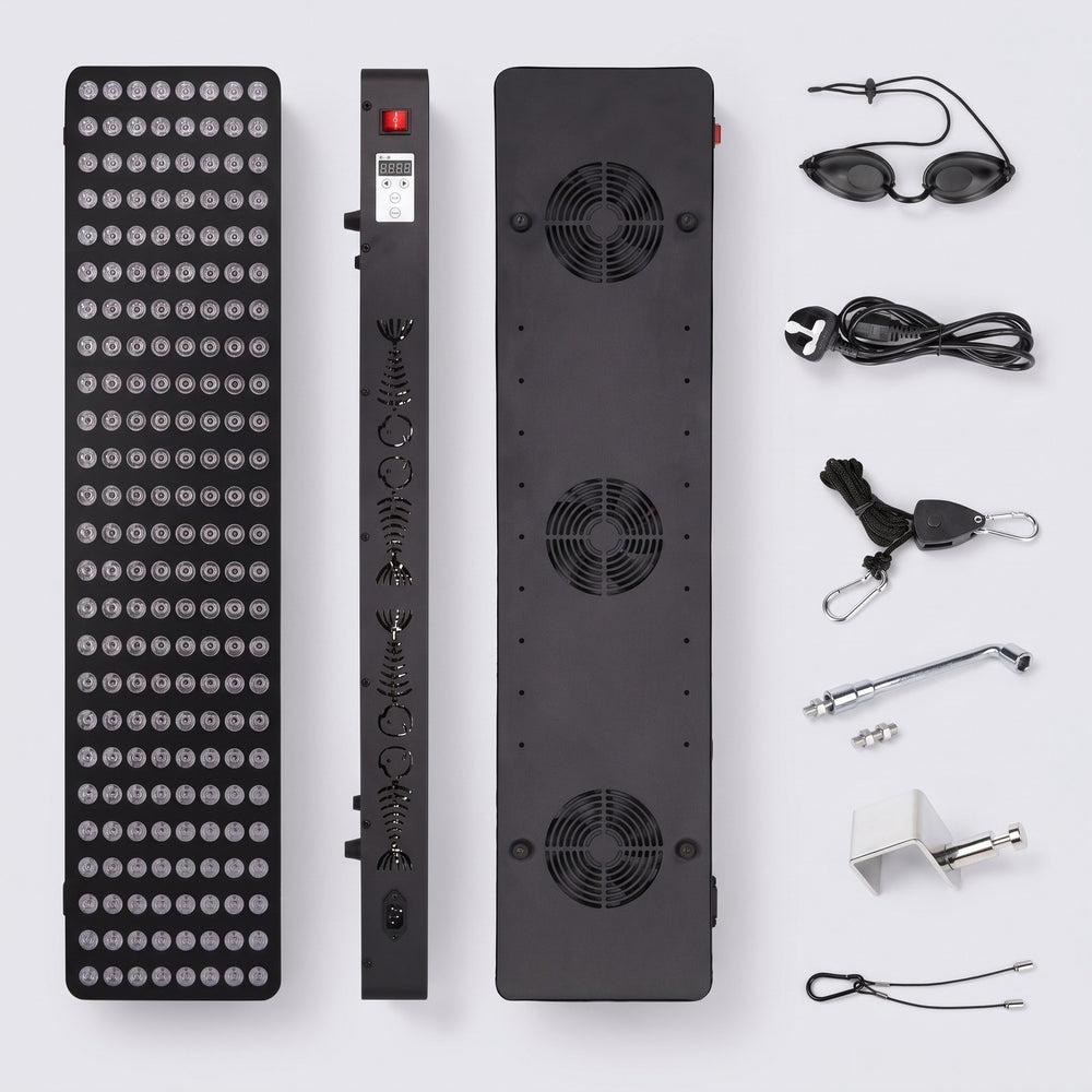 ThermoLab S1000 1000W red light therapy panel – what's in the box