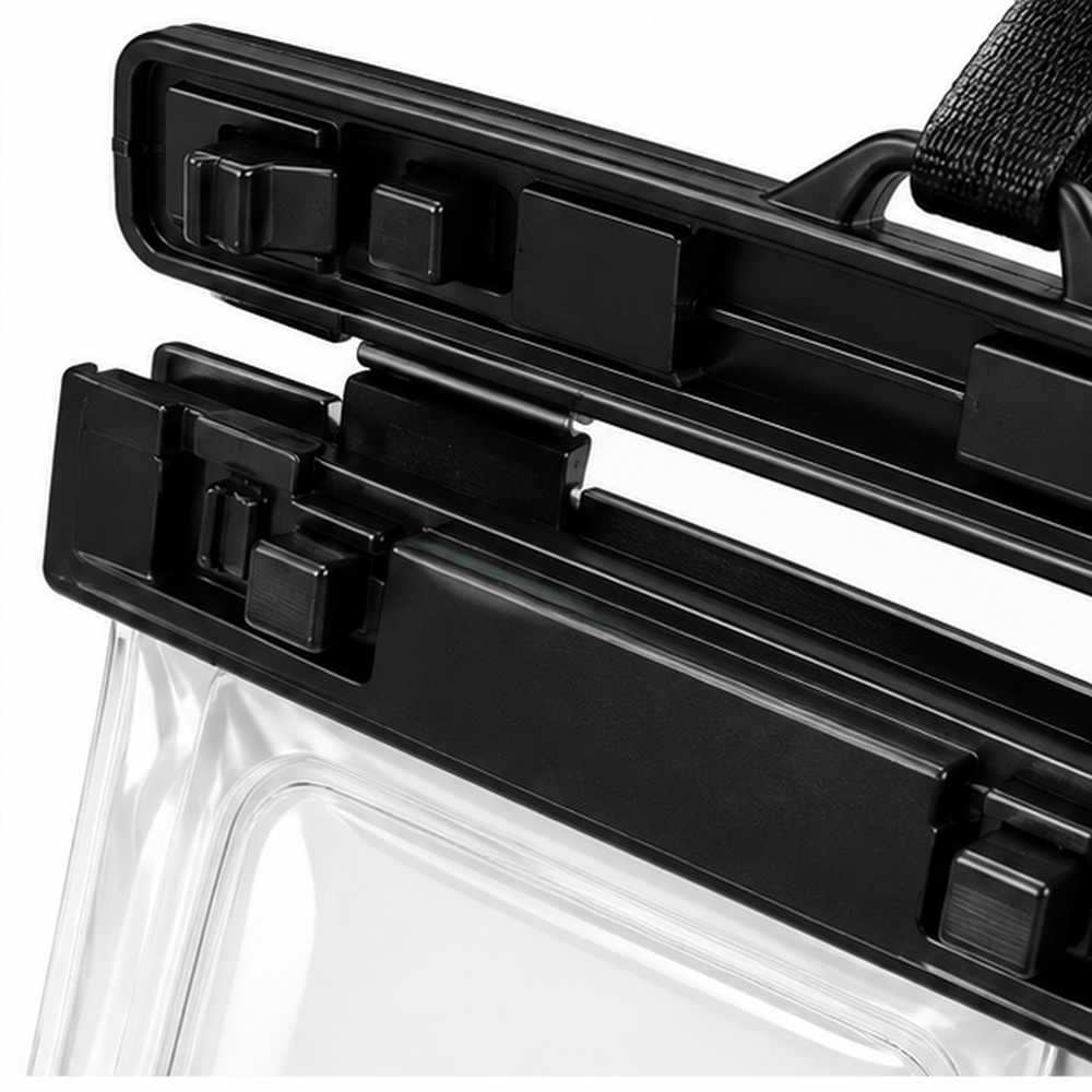 ThermoLab waterproof sauna phone case – waterproof pouch with neck lanyard